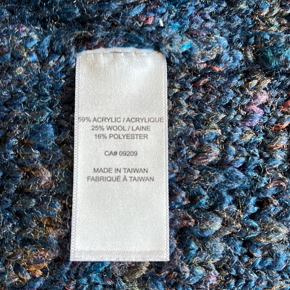 VGUC Cleo Petites navy cardigan - Picture 4 of 5